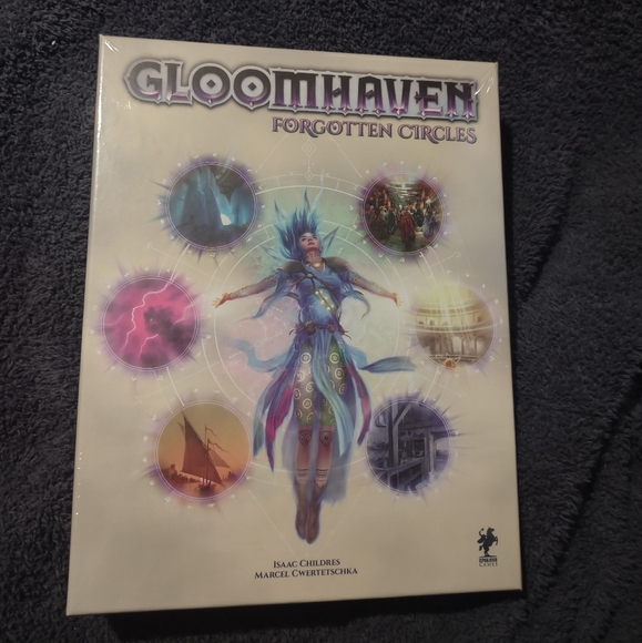 S/W NEW Gloomhaven Forgotten Circles, Solo Scenarios, and Removable Sticker Sets - Picture 2 of 14